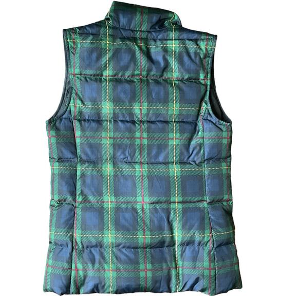 J.Jill Blackwatch Plaid Quilted Puffer Vest XS (fits more like S) - Picture 6 of 6